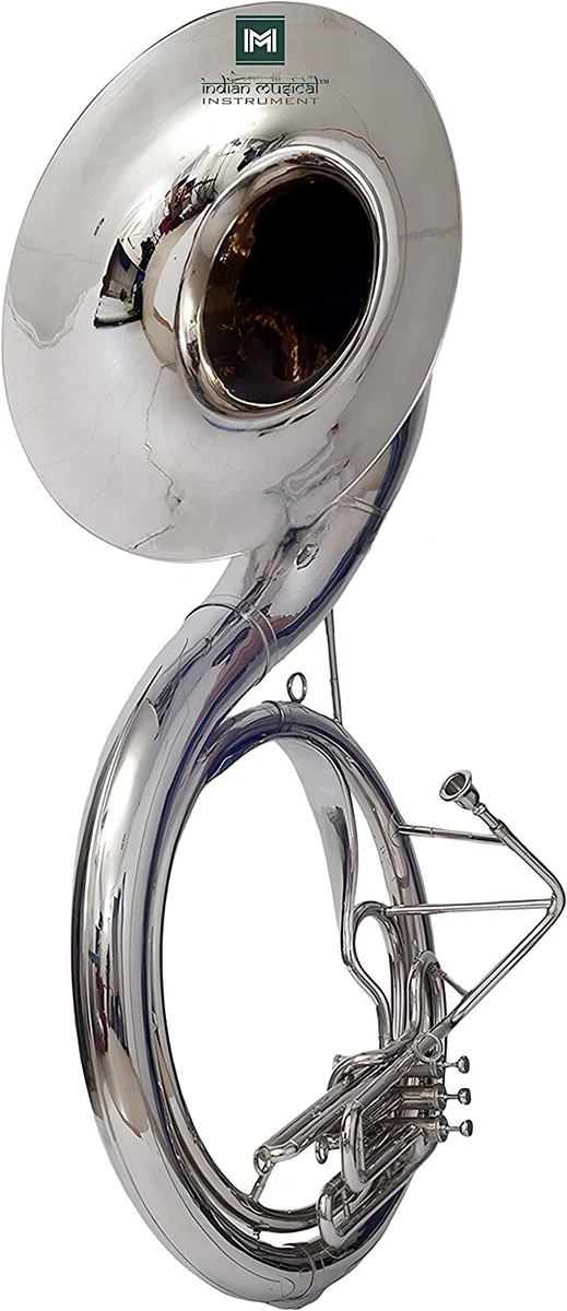 Brass Sousaphone 24 Inch Handmade Bell Tuba Mouthpiece Case