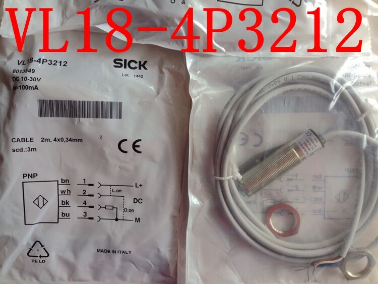 Capteur De Proximité SICK VL18-4P3212 Neuf - Interrupteur Industriel, Livraison Gratuite
