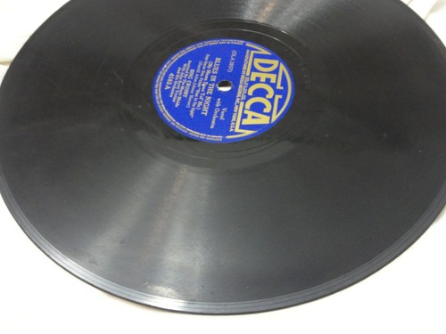 10" 78 RPM ~ Bing Crosby ~ Blues In the Night / Miss You ~ DECCA - Picture 4 of 13