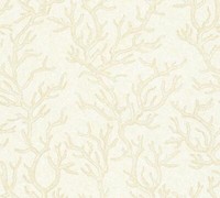 Designertapete Versace Home Korallen Beige Creme Metallic 34497-1 (7,32€/1Qm)