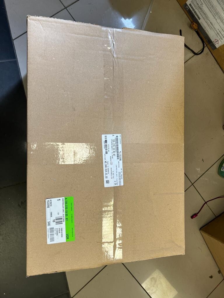 GENUINE MERCEDES BENZ S CLASS W222 VALVE BODY + ECU A725270190587 