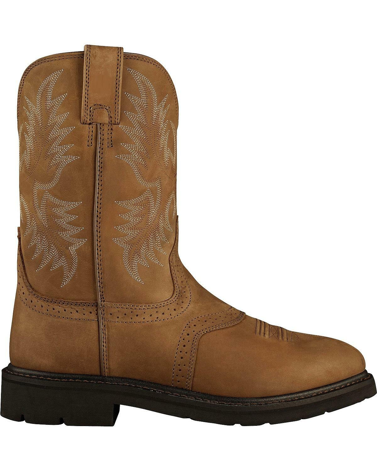ariat sierra saddle work boots