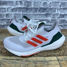 Adidas Ultraboost 21 NCAA pack University of Miami GX7966 Size 7 Buy Adidas UltraBoost 21  main image 3