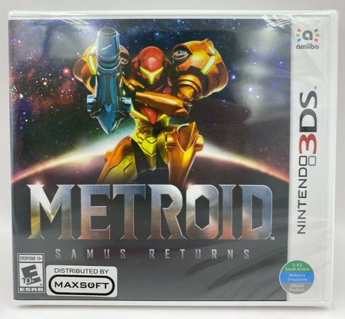 METROID SAMUS RETURNS ASIAN COVER NEW SEALED (NINTENDO 3DS)