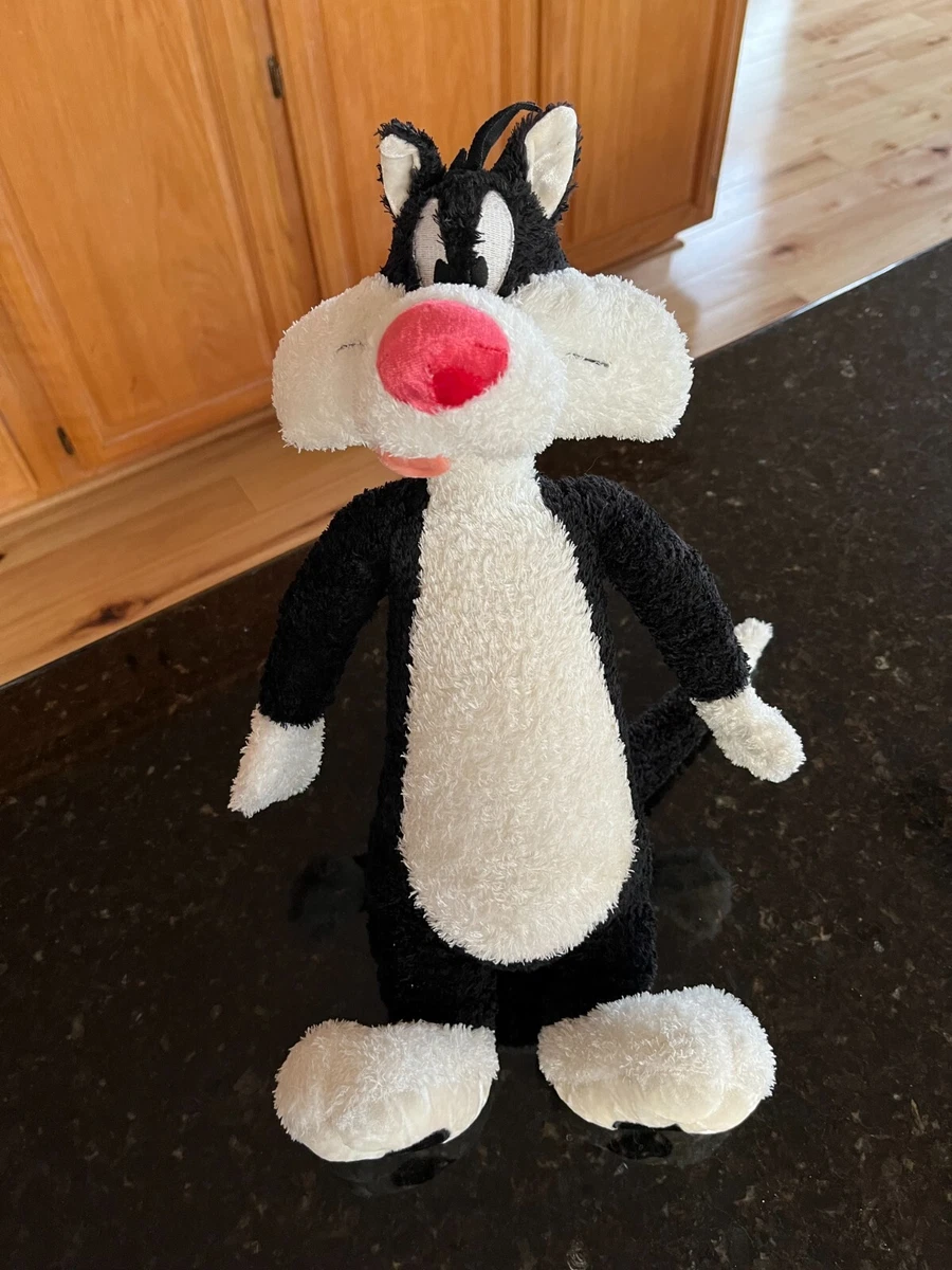 Sylvester The Cat Stuffed Animal Plush Warner Bros Looney Tunes Vintage 16