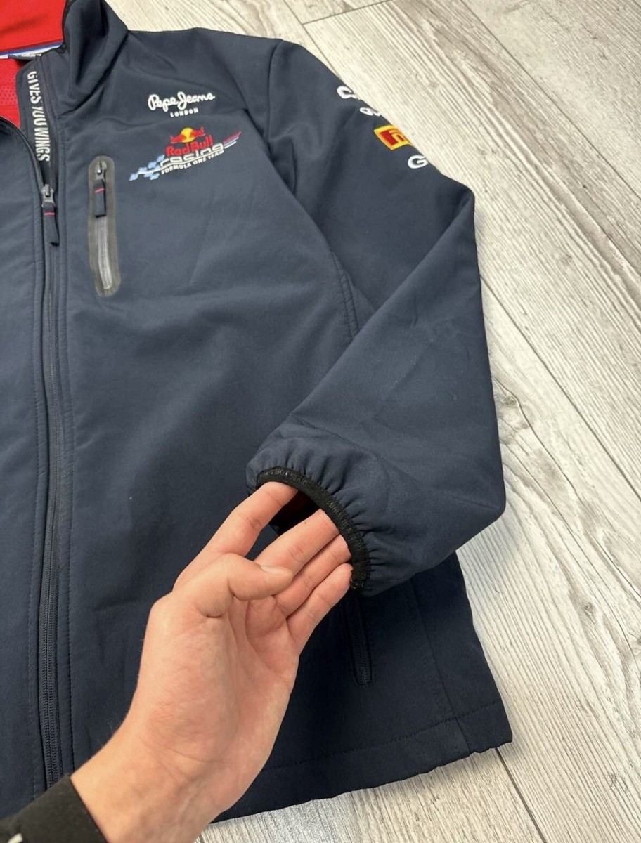Pepe jeans Red Bull Infiniti racing Softshell jacket | eBay