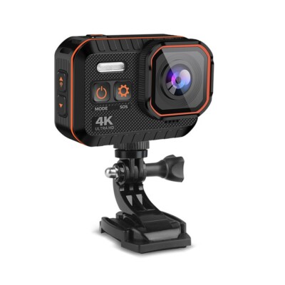 Action Kamera 4K für Indian Challenger Dark Horse Tourtecs bl.