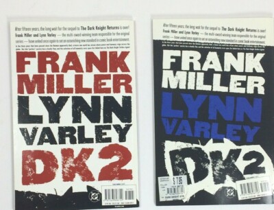 THE DARK KNIGHT STRIKES AGAIN 1 - 2 DK2 Frank Miller Lynn Varley