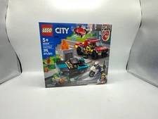 LEGO CITY: Fire Rescue & Police Chase (60319) NEW-SEALED 