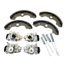 Front Brake Wheel Cylinders w/Shoes ALL 4 for Honda Rancher 350 400 2004-2007