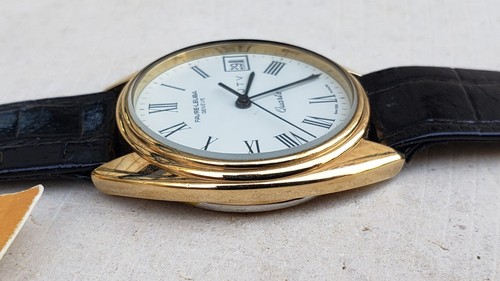 Rare Favre Leuba JTV Jordan Tv 🇯🇴 Logo Quartz 34mm Watch - Picture 5 of 10