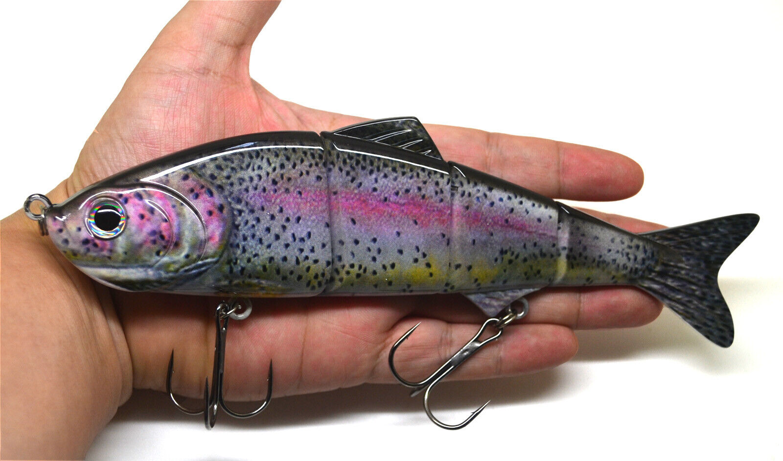 EXTRA LARGE 8'' (200mm) Swimbait Multi Jointed Fishing Lure