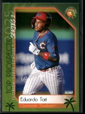 2025 Florida State  Top Prospects FSL 2nd Eduardo Tait RC Rookie Phillies Minor