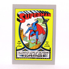 1992 DC Comics Series 1 Cosmic Cards Classic Cover Superman 177