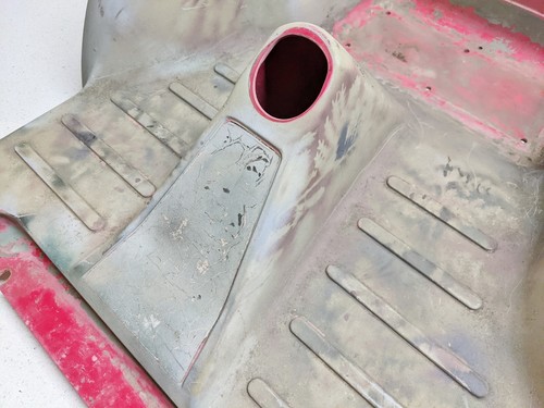 83 Honda FL250 FL 250 Odyssey Red/Custom Camouflage Body Foot Tub Floor #3 - Picture 4 of 12