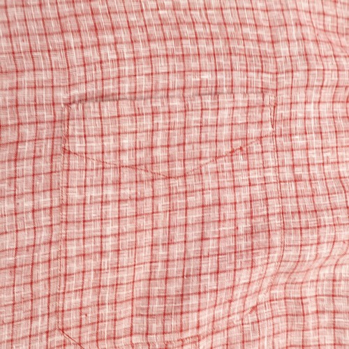 Territory Ahead Shirt Mens 2XL Red Plaid Button Up Linen Hiking Outdoors Work - Picture 3 of 9