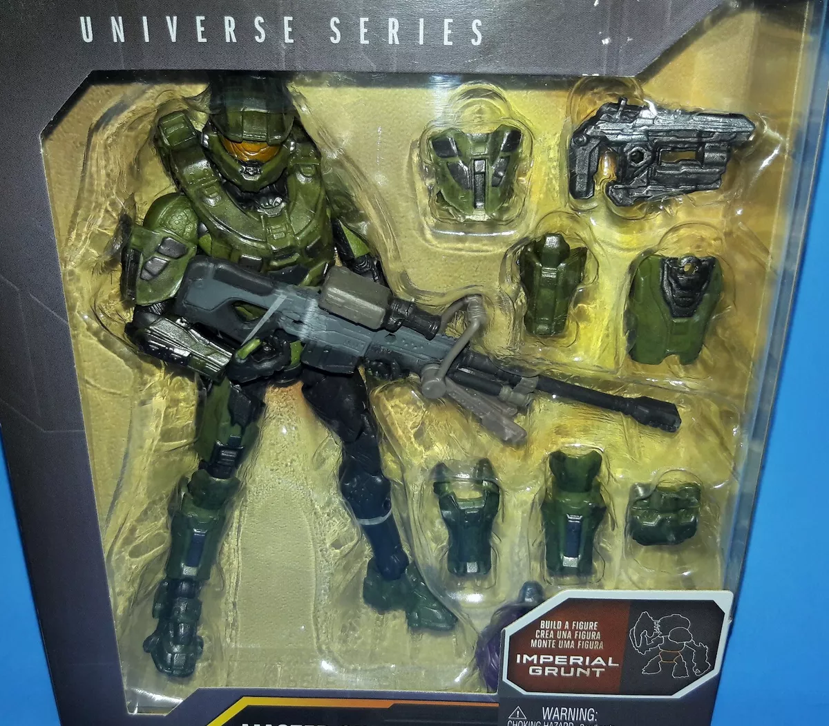 Mattel Halo Universe Series Wave 2 MASTER CHIEF Removable Armor