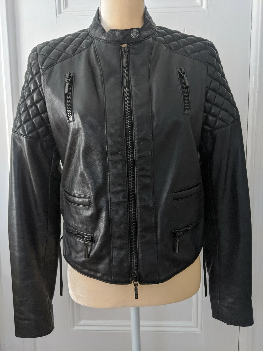 Plein Sud Coats, Jackets & Vests Leather Outer Shell for Women for