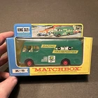 MATCHBOX  LESNEY  #K-5 BP RACING CAR TRANSPORTER VINTAGE IN BOX VERY GOOD