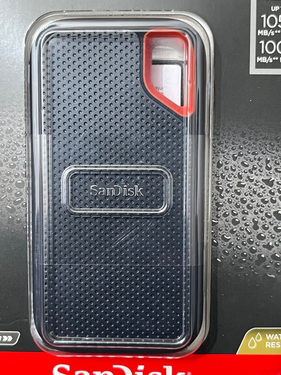 SanDisk 外付けSSD SDSSDE61-1700-G25 2TB ② SanDisk Extreme SDSSDE61-2T00-G25 2 TB Portable Solid State Drive