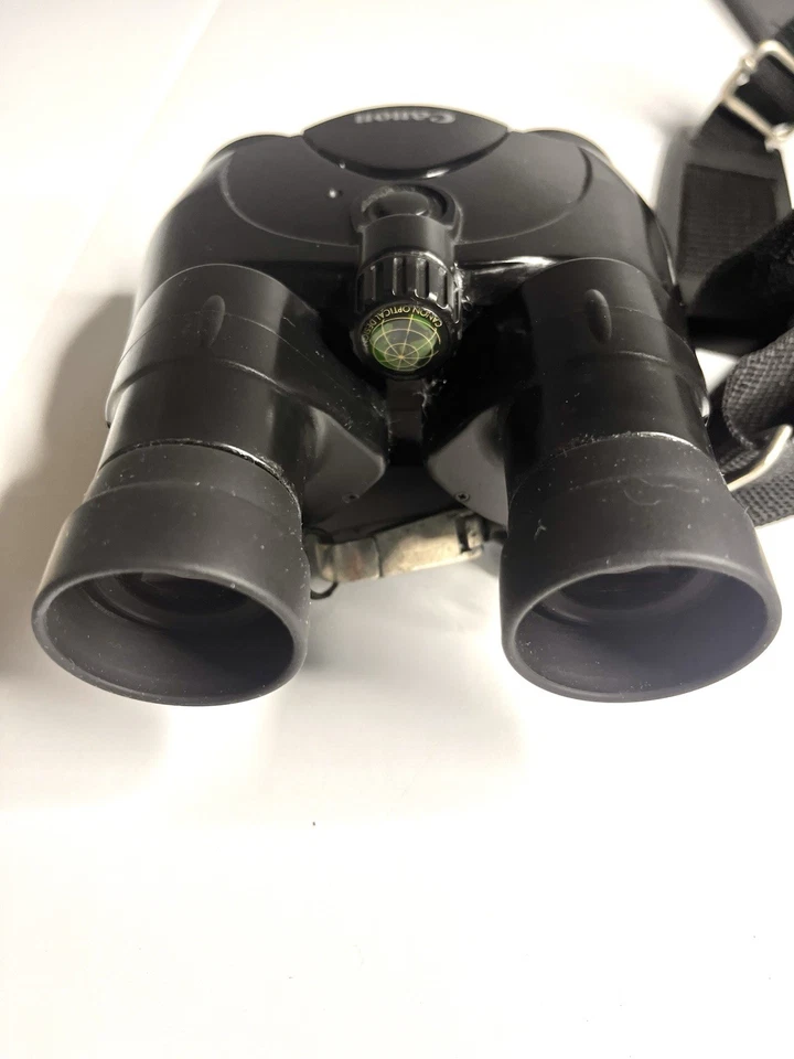 Canon IS 10X30 Binoculars Image Stabilizer w Neck Strap Working - Image 4 of 4