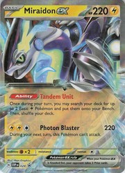 Miraidon ex 028 Scarlet & Violet Promos