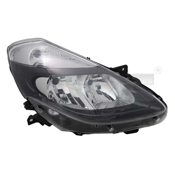 Scheinwerfer Rechts Schwarz H7/H7 FüR Renault Clio III BR0/1 CR0/1 KR0/1_-image