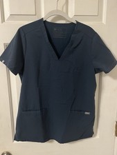 Figs Dark Harbor casma 3 pocket top size small. kade cargo scrub pants small