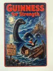 Guinness Beer Metal Sign - Guinness For Strength Retro Vintage Irish Loch Ness