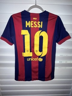 FC Barcelona 2014/2015 Home Nike Football Shirt Soccer Jersey Youth Size Large