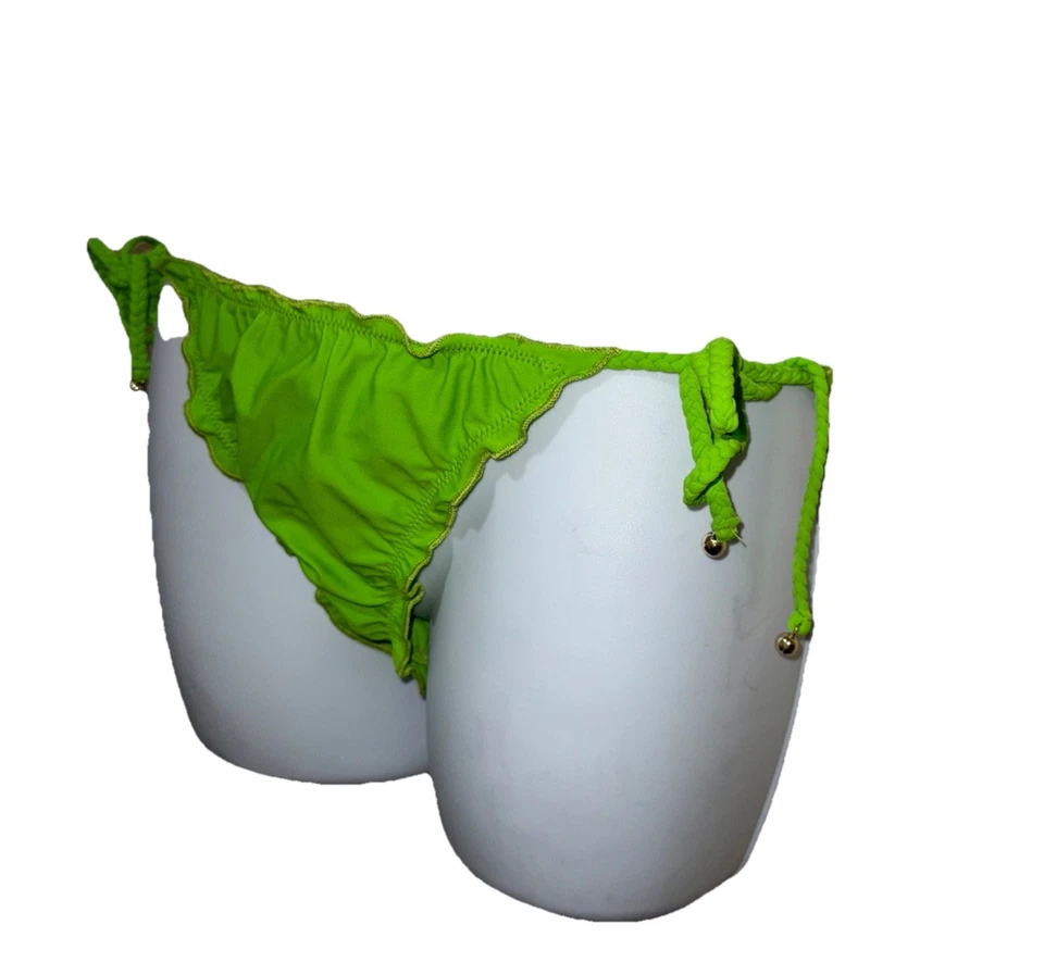 Bettinis Bikini Parte Inferior En Verde Traje De Baño Traje De Baño Talla M Nuevo Foto 2 de 4