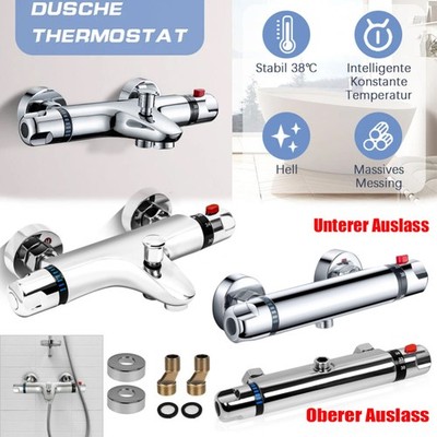 Bad Brausethermostat Duscharmatur Mischbatterie Dusche Duschthermostat Armatur*