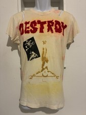 Sex Pistols t-shirt vintage single stitch Vivienne Westwood Seditionaries punk