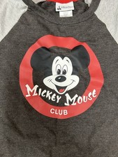 Mickey Mouse Club UNISEX KIDS XS LONG SLEEVE SHIRT 1956 VINTAGE Disney Parks