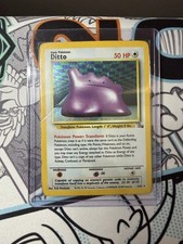 Ditto 3/62 Holo Rare | Fossil WOTC 1999 Vintage Pokemon Card