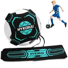 hykoiuu Soccer Trainer Solo Practice Football Kick Jug Equipment