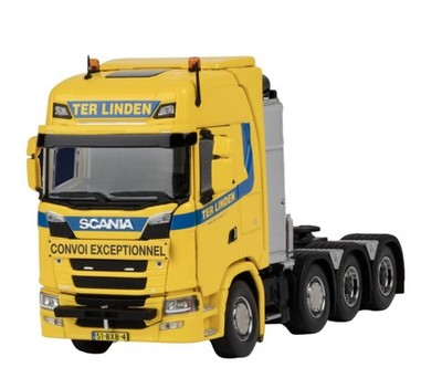 IMC MODELS - SCANIA S Séries High Roof 8x4 with extendable trailer 3 Axles TE...