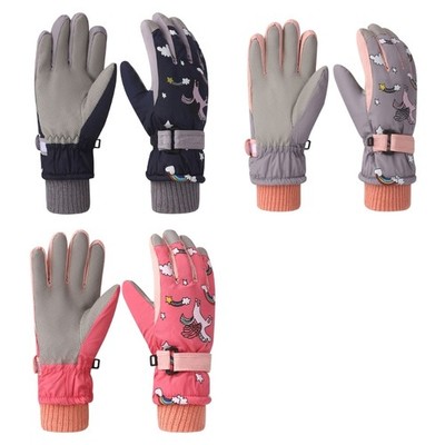 Sensitive Touch Ski Gloves Winter Sport Protective Gloves Child Sport Handwear