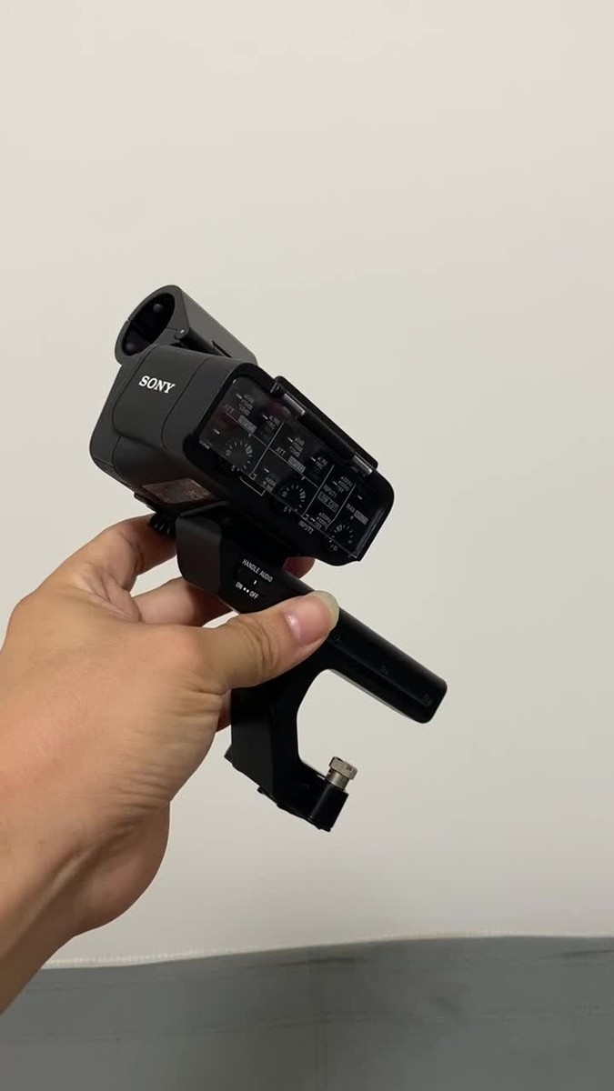 Sony FX3/FX30 XLR-H1 XLR Mic Holder - Original Top Handle