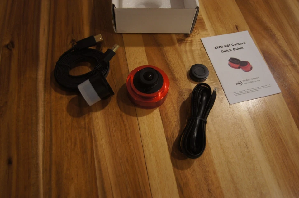 Cámara de astronomía ZWO ASI120MC-S 1.2 MP CMOS color súper velocidad con USB 3.0 Foto 4 de 4