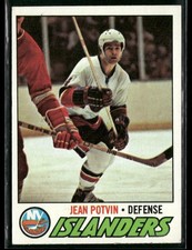 1977-78 Topps Jean Potvin #144 New York Islanders
