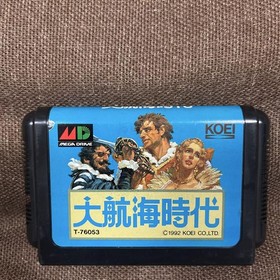 Age of Discovery Mega Drive Video Game Software Japan Import