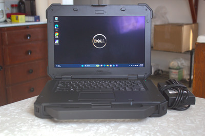 Dell Latitude 7424 Rugged i7-8650U AMD RX540 256GB SSD 16GB RAM Touch 2x Battery