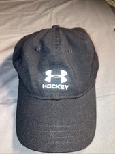 Under Armour Hockey Black/White Stretch Adjustable Hat