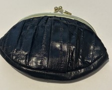 Lee Sands Vintage Ladies Purse 100 Eelskin Leather