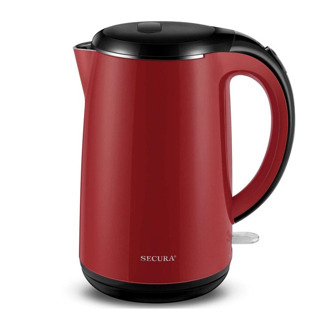 Secura The Original Stainless Steel Double Wall Electric Water Kettle 1.8 Quart