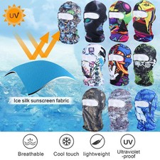 Tactical Balaclava Breathable UV Protection Full Face Mask Hunting Ski Hood