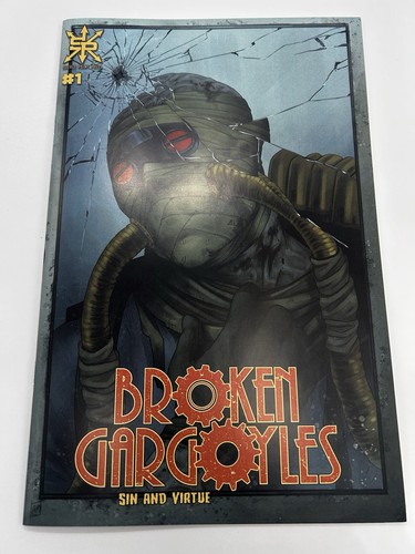 Broken Gargoyles Sin and Virtue #1 Alex Monk Pharcyde variante fumetti quasi nuovo - Foto 1 di 2