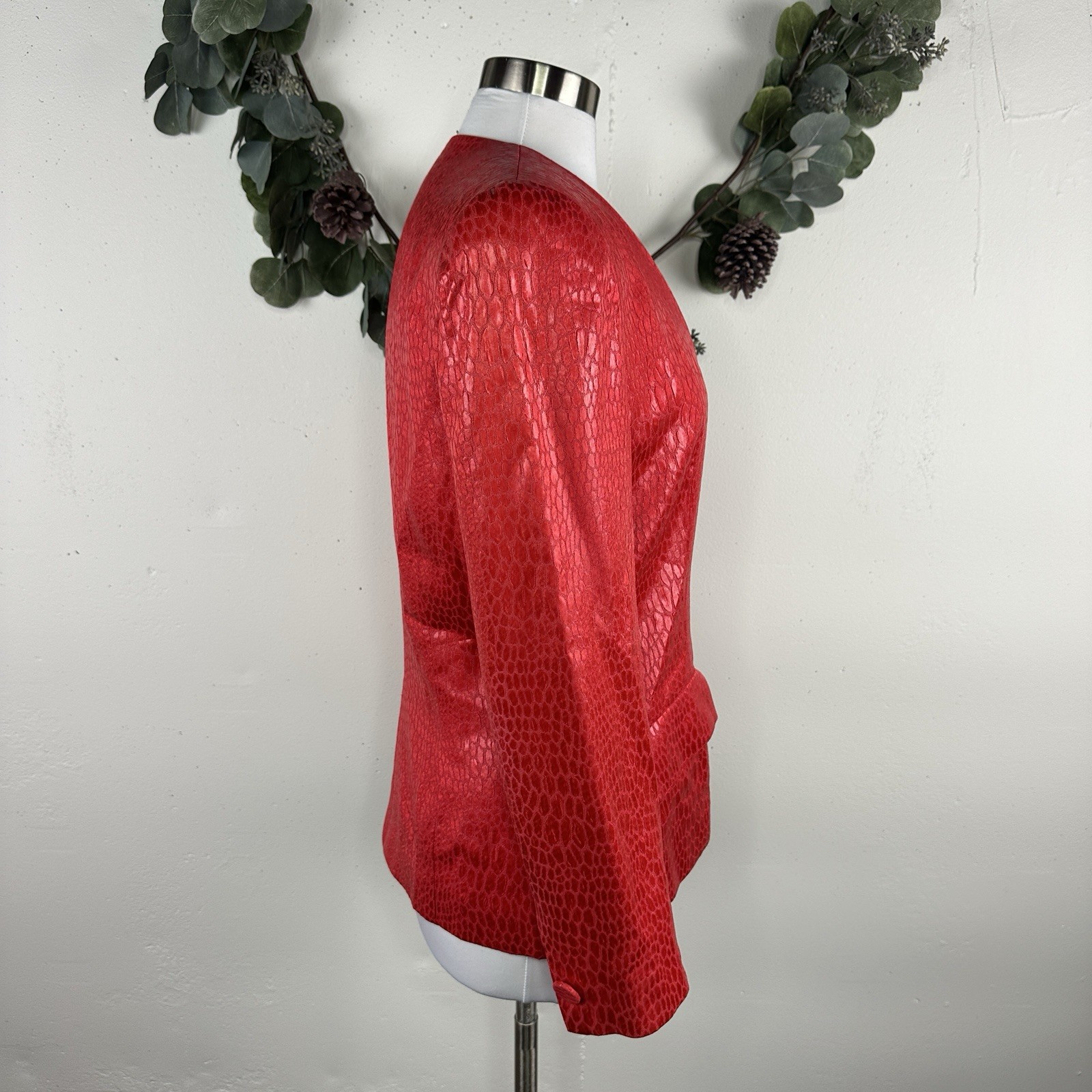 Vintage Adele Simpson Evening Blazer Jacket US 10… - image 6