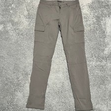 Prana Pants Womens 8 Gray Hiking Cargo Outdoor  